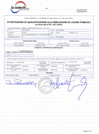 ICM_srl Certificato SOA